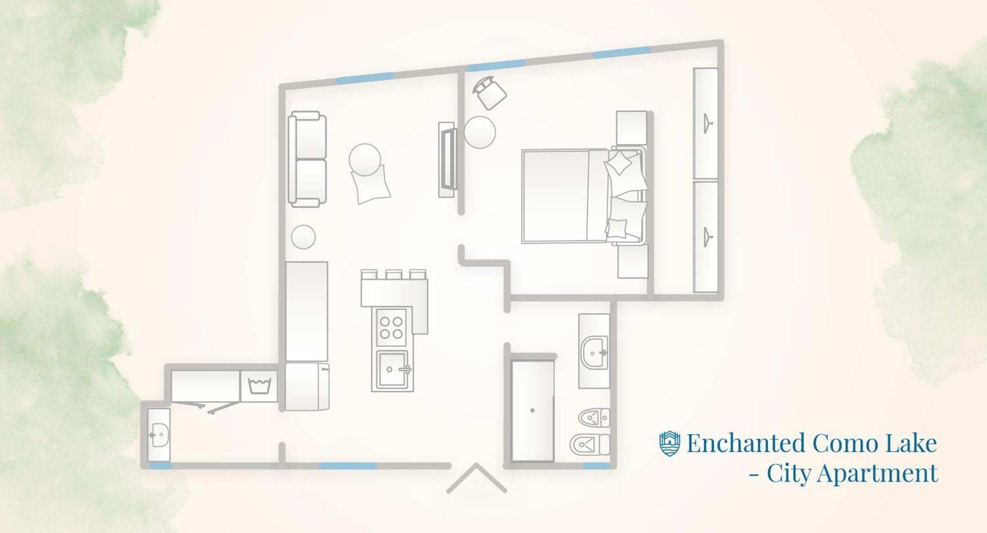 Enchanted Como Lake - City Apartment By Rent All קומו מראה חיצוני תמונה